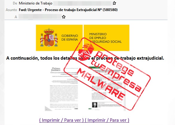 troyano alerta